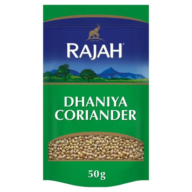 Rajah Spices Whole Coriander Dhaniya Seeds   50g