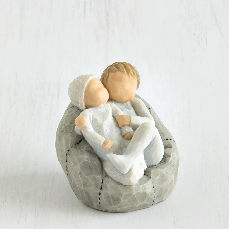 Willow Tree : My New Baby Figurine in Sky