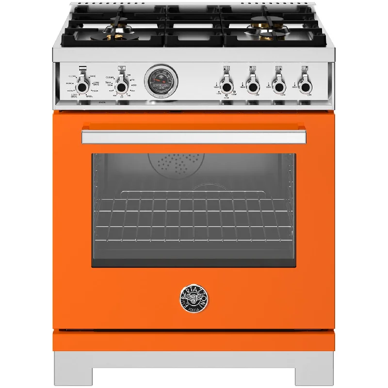 Bertazzoni 30-inch Freestanding Dual Fuel Range PRO304BFEPART