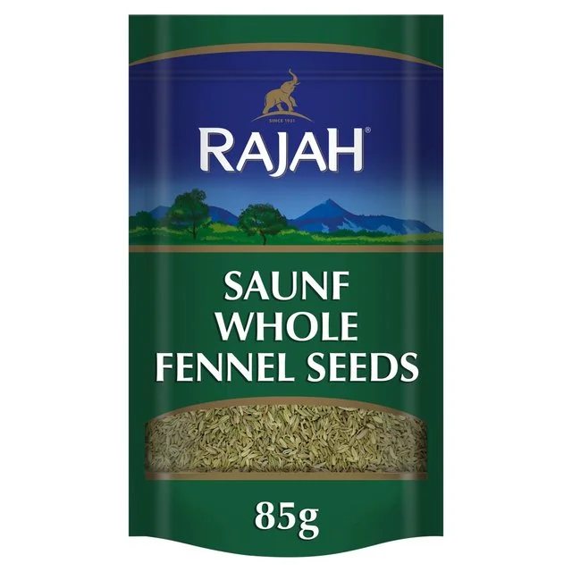 Rajah Spices Whole Fennel Saunf Seeds   85g