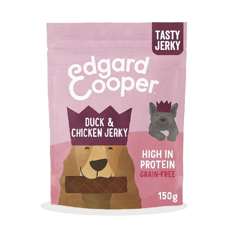 8. **Cat food bowl anti-overturning**Edgard & Cooper Grain Free Jerkys with Duck Chicken Pumpkin & Banana 150g