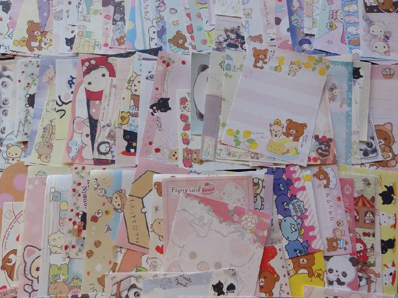 z Grab Bag: 200 pcs SAN-X MINI Memo Note Paper