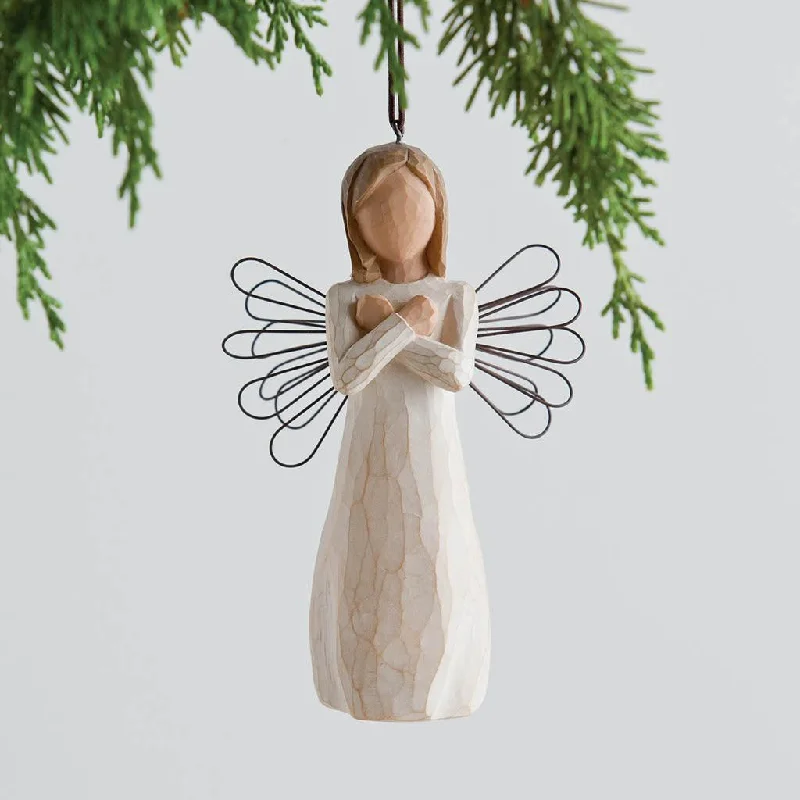 Willow Tree : Sign for Love Ornament