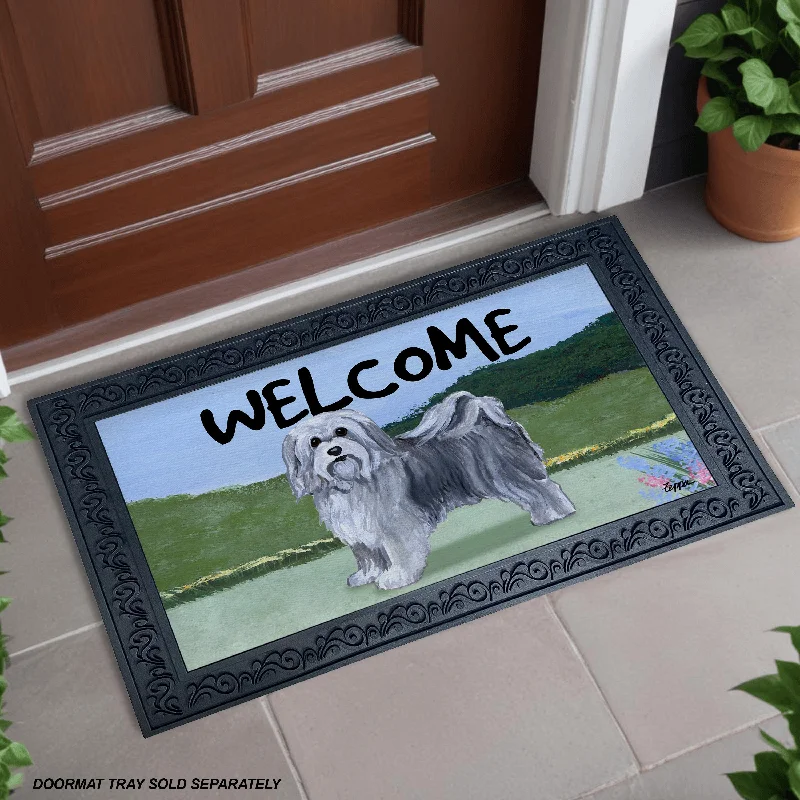 Havanese Welcome Mat