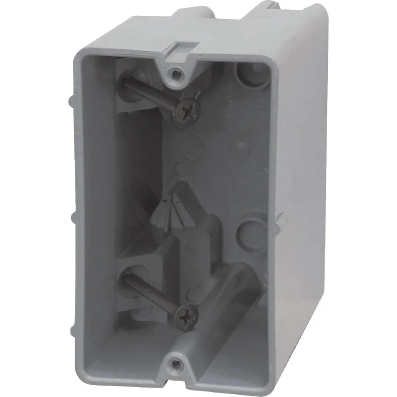 Madison Electric Smart Box 1-Gang Plus PVC Molded Original Wall Box