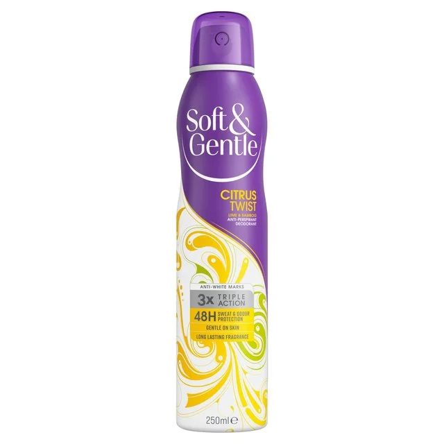 Soft & Gentle Citrus Twist Anti-Perspirant Deodorant Spray   250ml