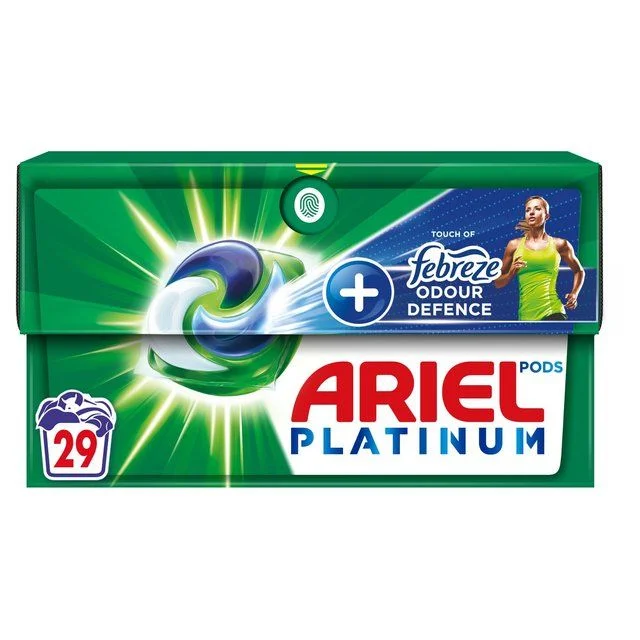 Ariel with Febreze Pods Washing Capsules 29 Washes   29 per pack