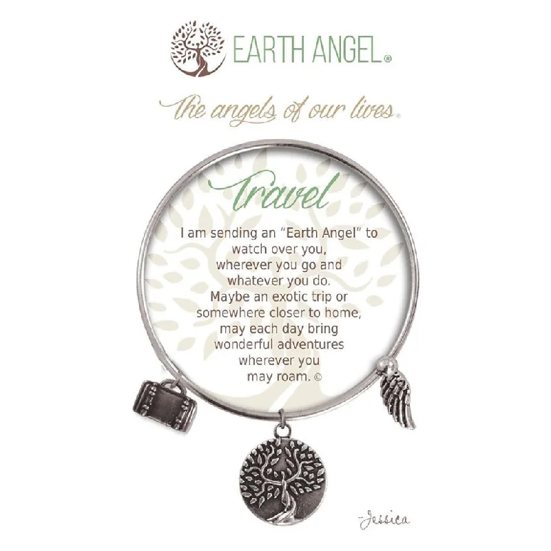 Earth Angel : Travel Bracelet in Silver