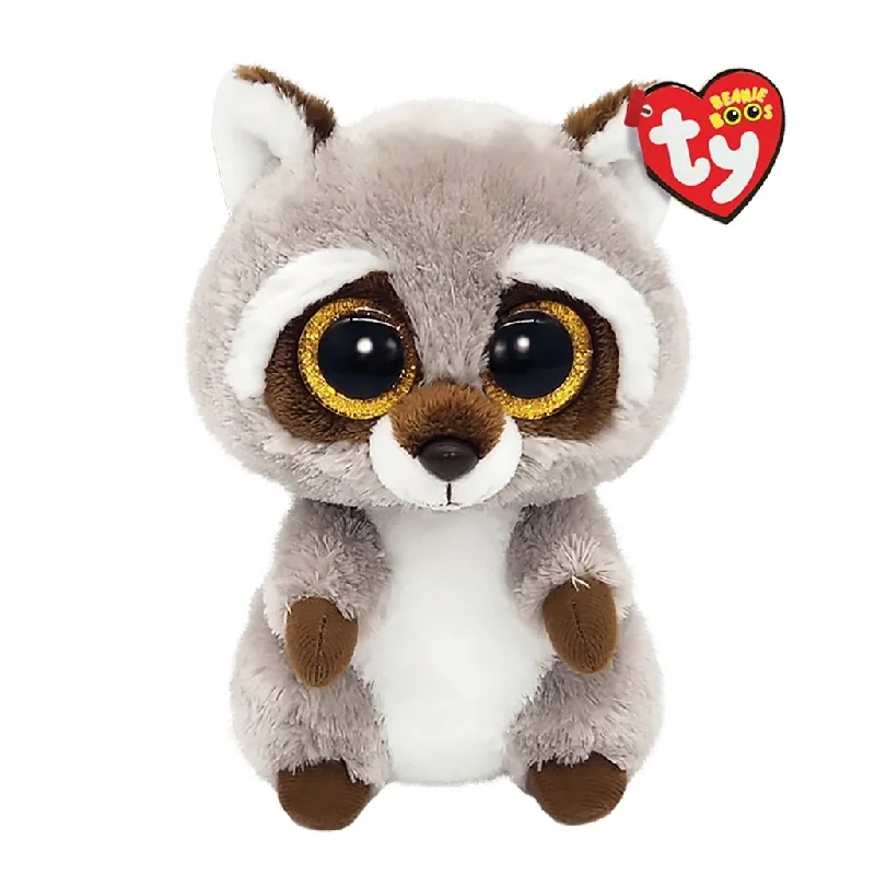 Ty : Beanie Boos - Oakie the Brown Raccoon