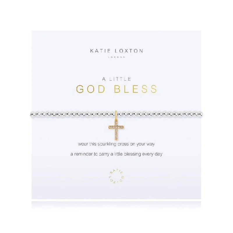 Katie Loxton : A Little God Bless Bracelet