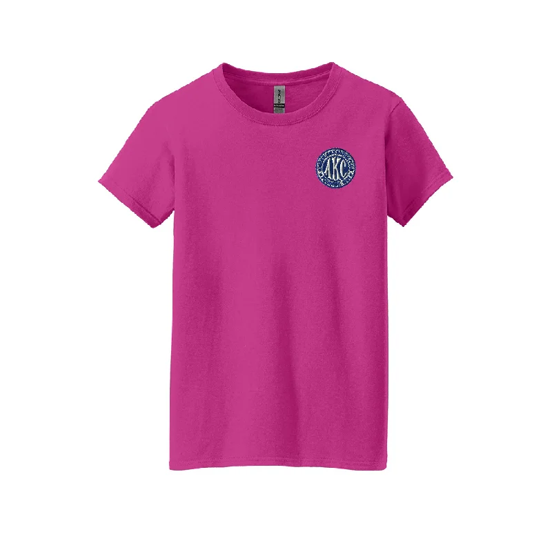 AKC Seal Embroidered Ladies T-Shirts