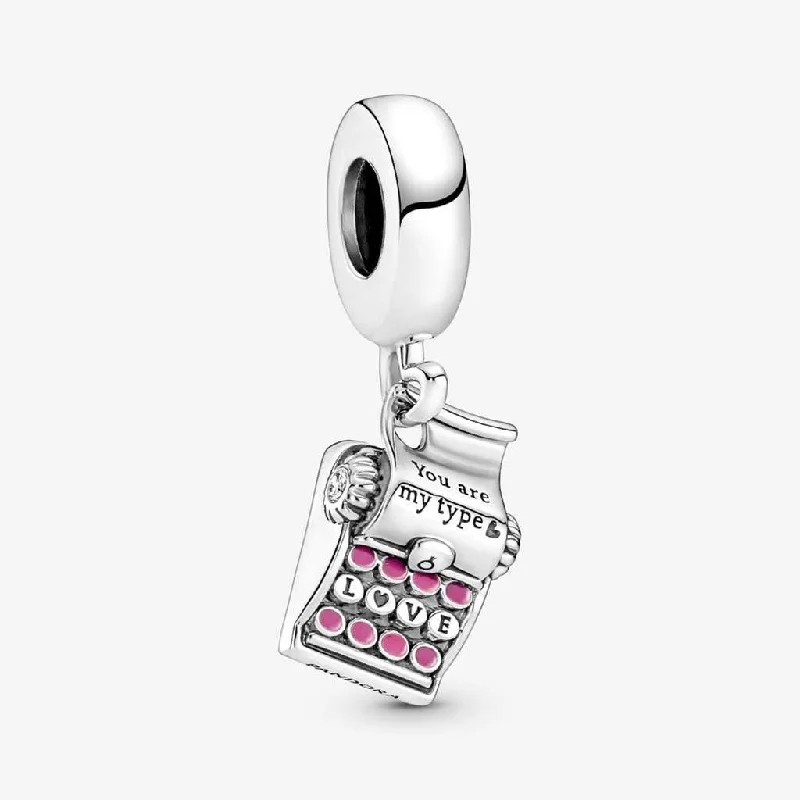 PANDORA : Typewriter Dangle Charm