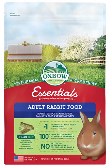 Oxbow Essentials - Adult Rabbit Food (5 lbs)