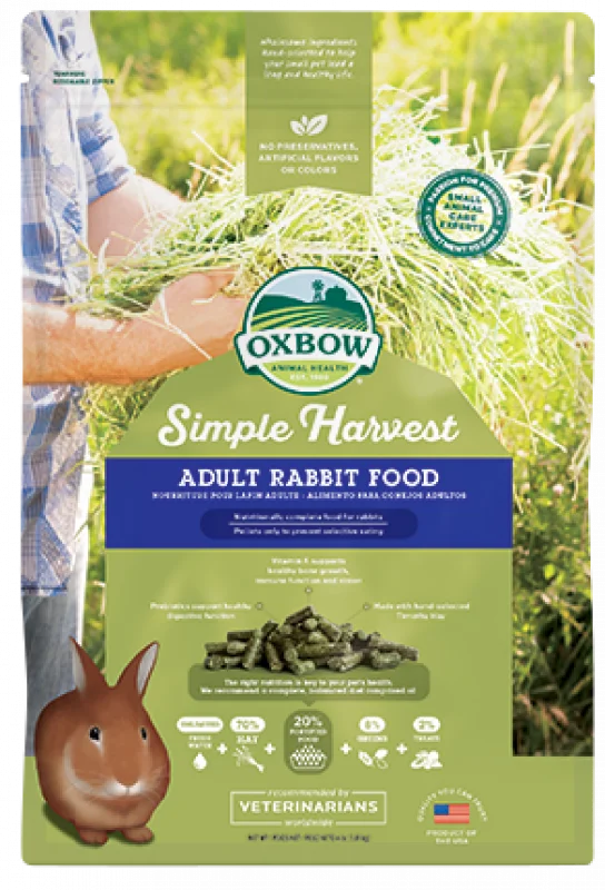 Oxbow Simple Harvest Adult Rabbit Food