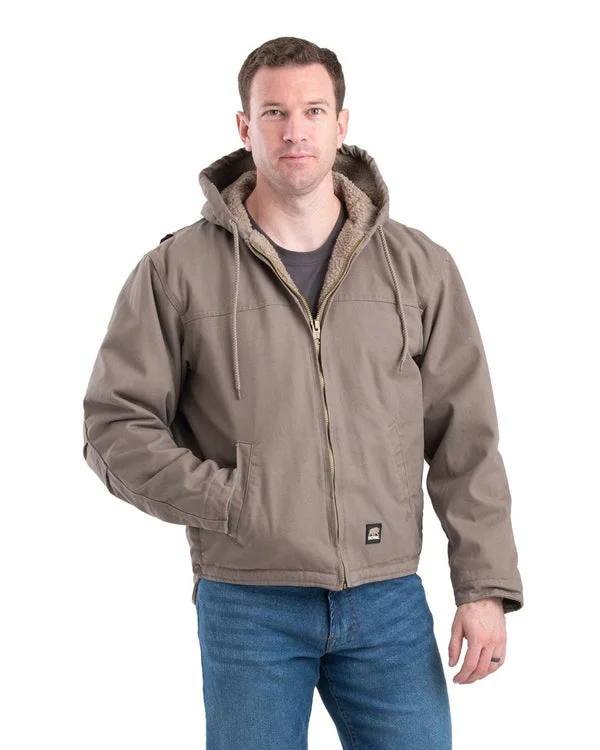 Berne Heartland Washed Duck Hooded Work Coat