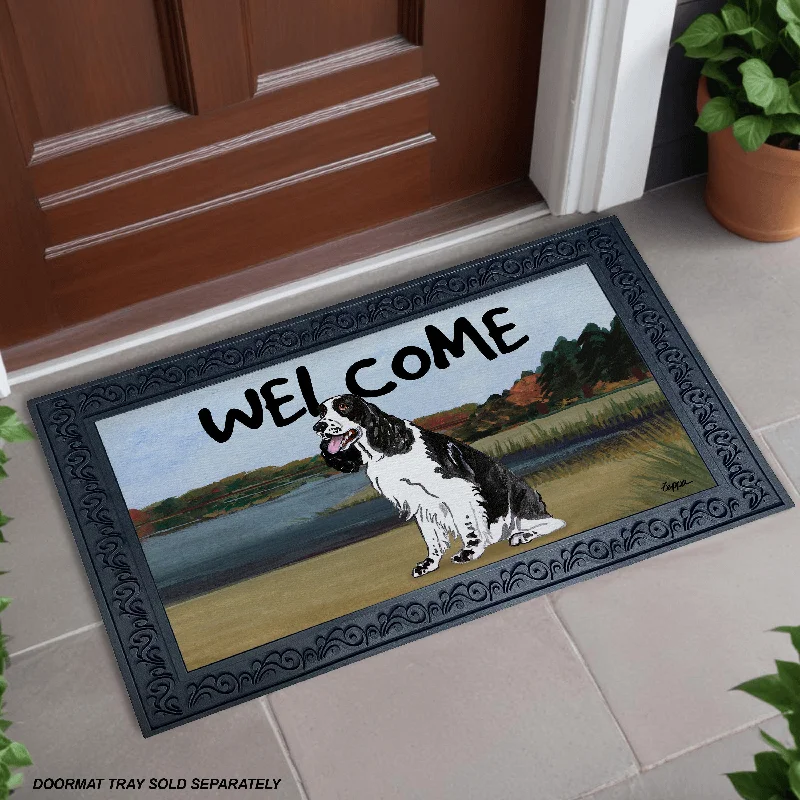 Springer Spaniel Welcome Mat