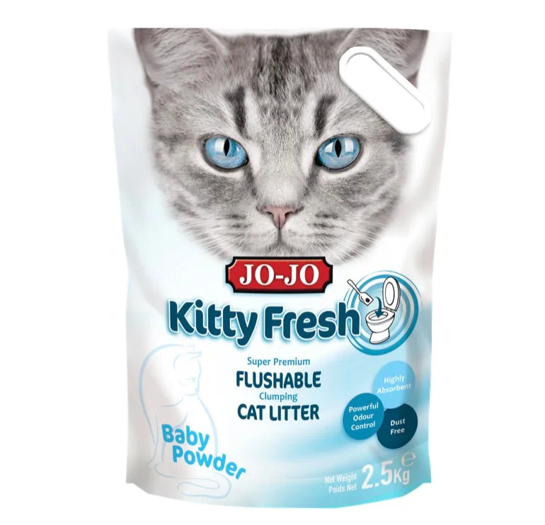 JOJO KITTY FRESH Flushable Cat sand