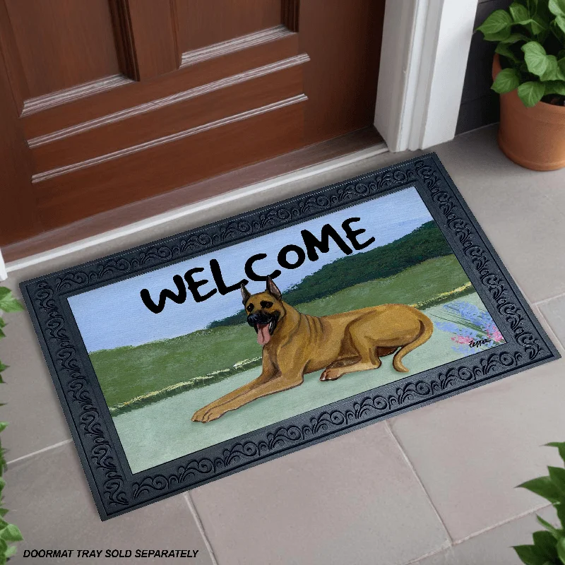 Great Dane Welcome Mat