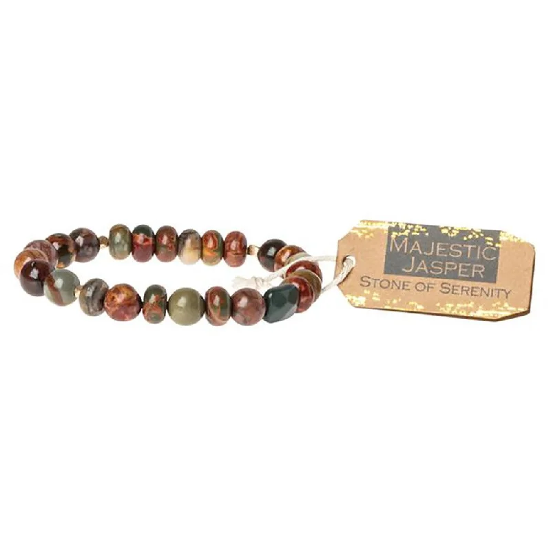 Scout Curated Wears : Majestic Jasper Stone Bracelet - Stone of Serenity