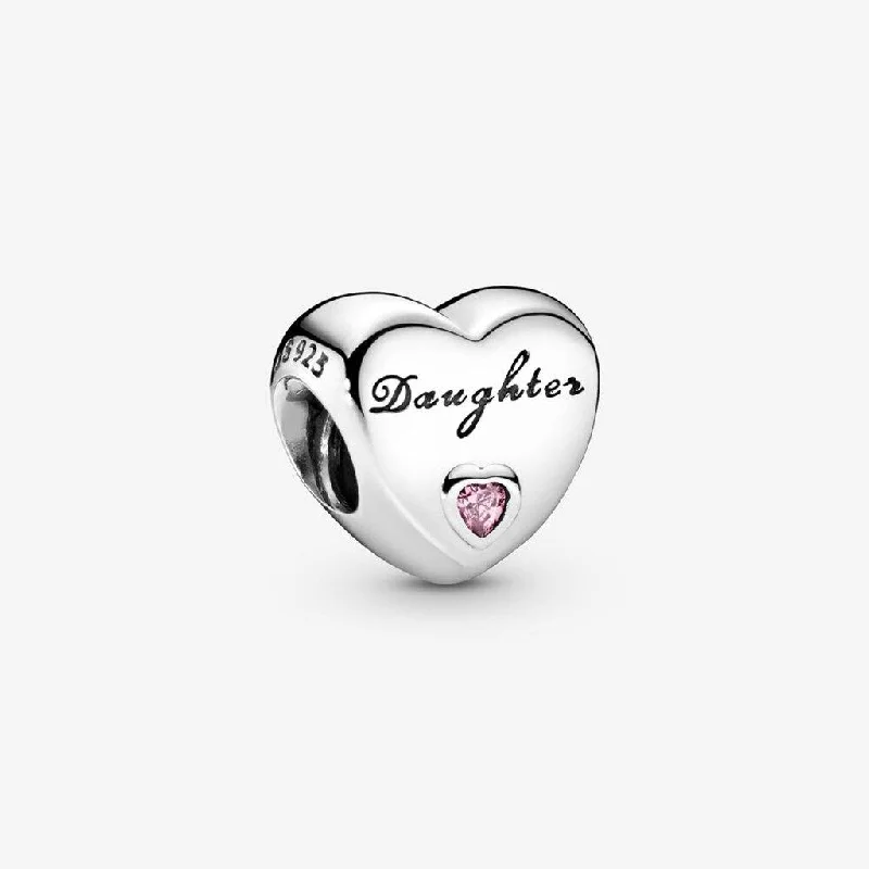 PANDORA : Daughter Heart Charm