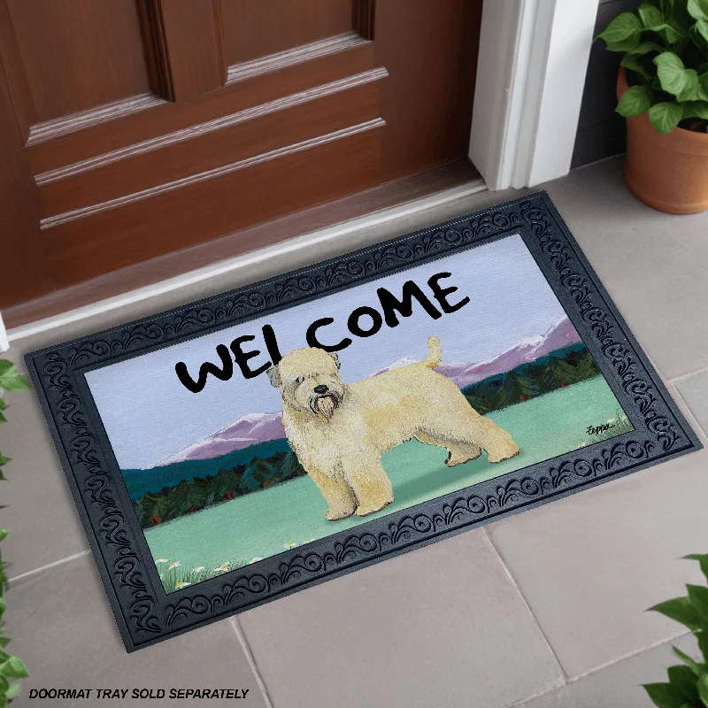 Soft Coated Wheaten Terrier Welcome Mat