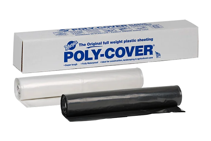 Warp Brothers Poly-Cover® Genuine Plastic Sheeting 40' x 100' x 6 Mil