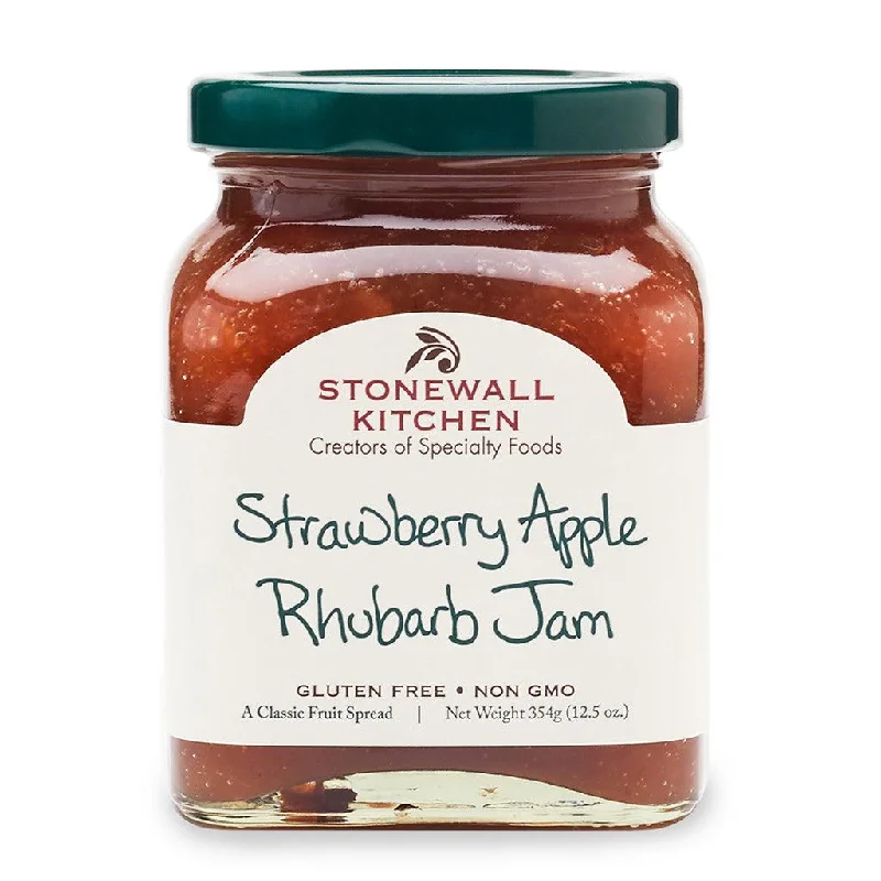 Stonewall Kitchen : Strawberry Apple Rhubarb Jam