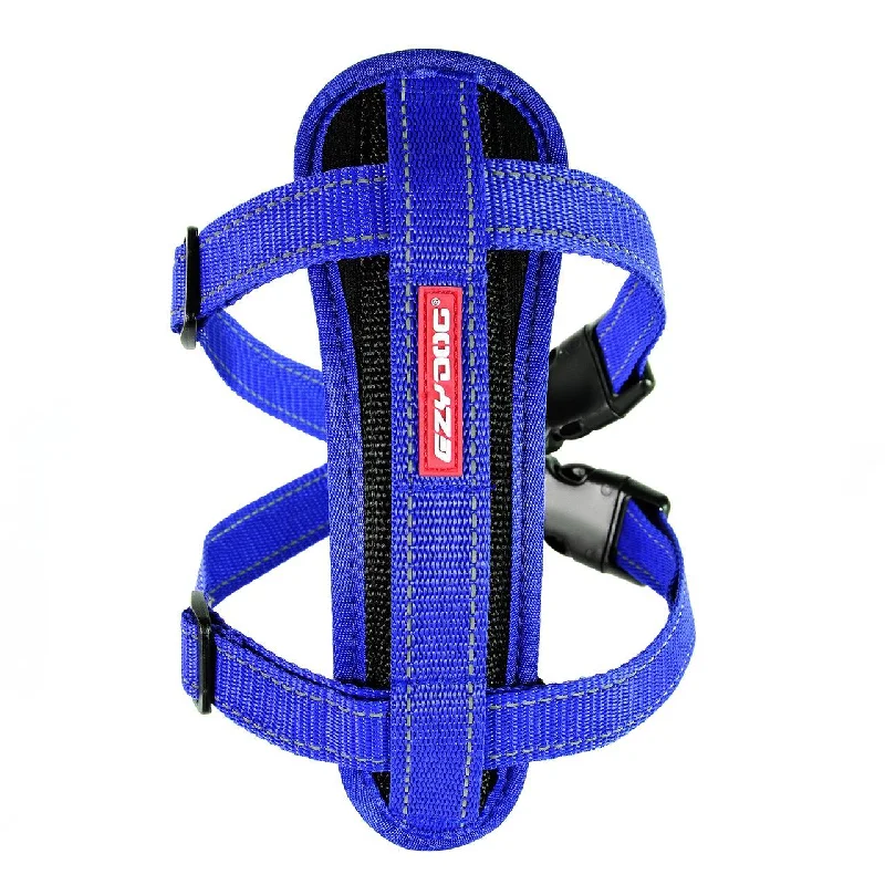 2. **Dog raincoat is waterproof and windproof**EzyDog Chest Plate Blue Dog Harness Medium