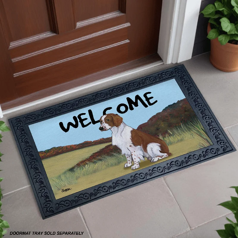 Welsh Springer Spaniel Welcome Mat