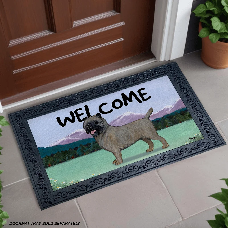 Cairn Terrier Welcome Mat