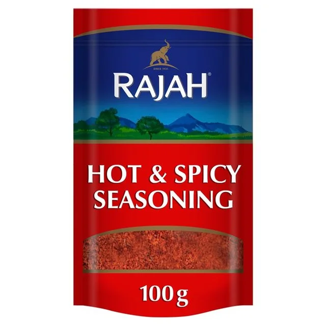 Rajah Spices Hot & Spicy Seasoning Powder   100g