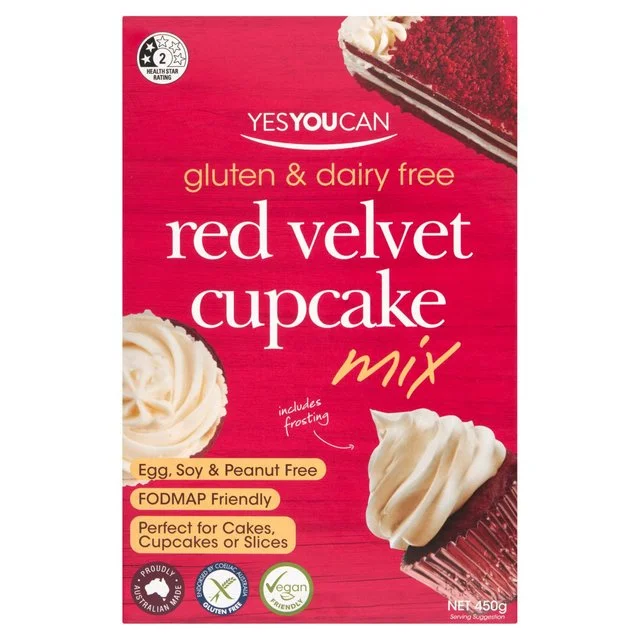 YesYouCan Red Velvet Cupcake Mix   450g