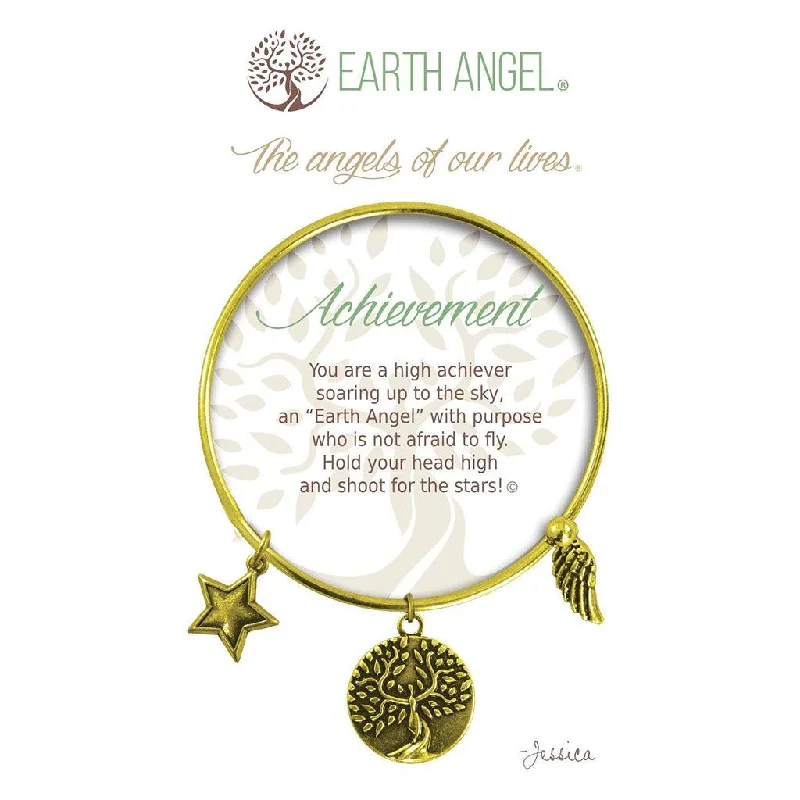 Earth Angel : Achievement Bracelet in Brass