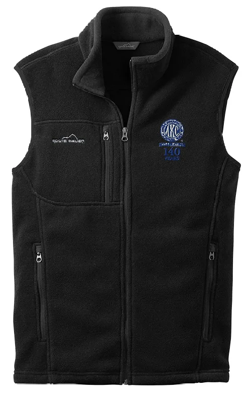 AKC 140th Anniversary  Embroidered Mens Fleece Vest