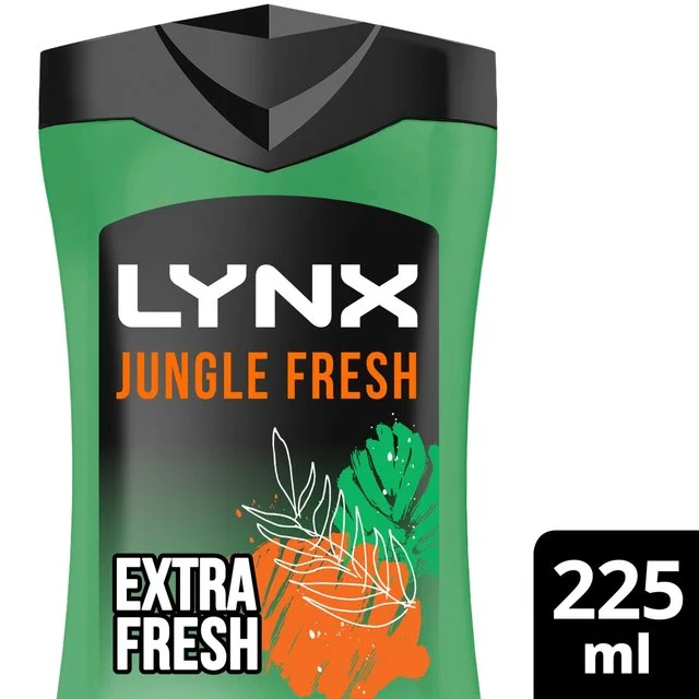 Lynx Jungle Fresh Shower Gel   225ml