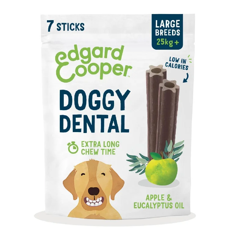 8. **Pet comb to remove loose hair**Edgard & Cooper Apple & Eucalyptus Large Dog Dental Sticks 7 per pack