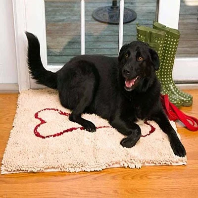 5. **Pet backpack is breathable**Soggy Doggy Doormat Beige/Red Bone - Large 26"x36"